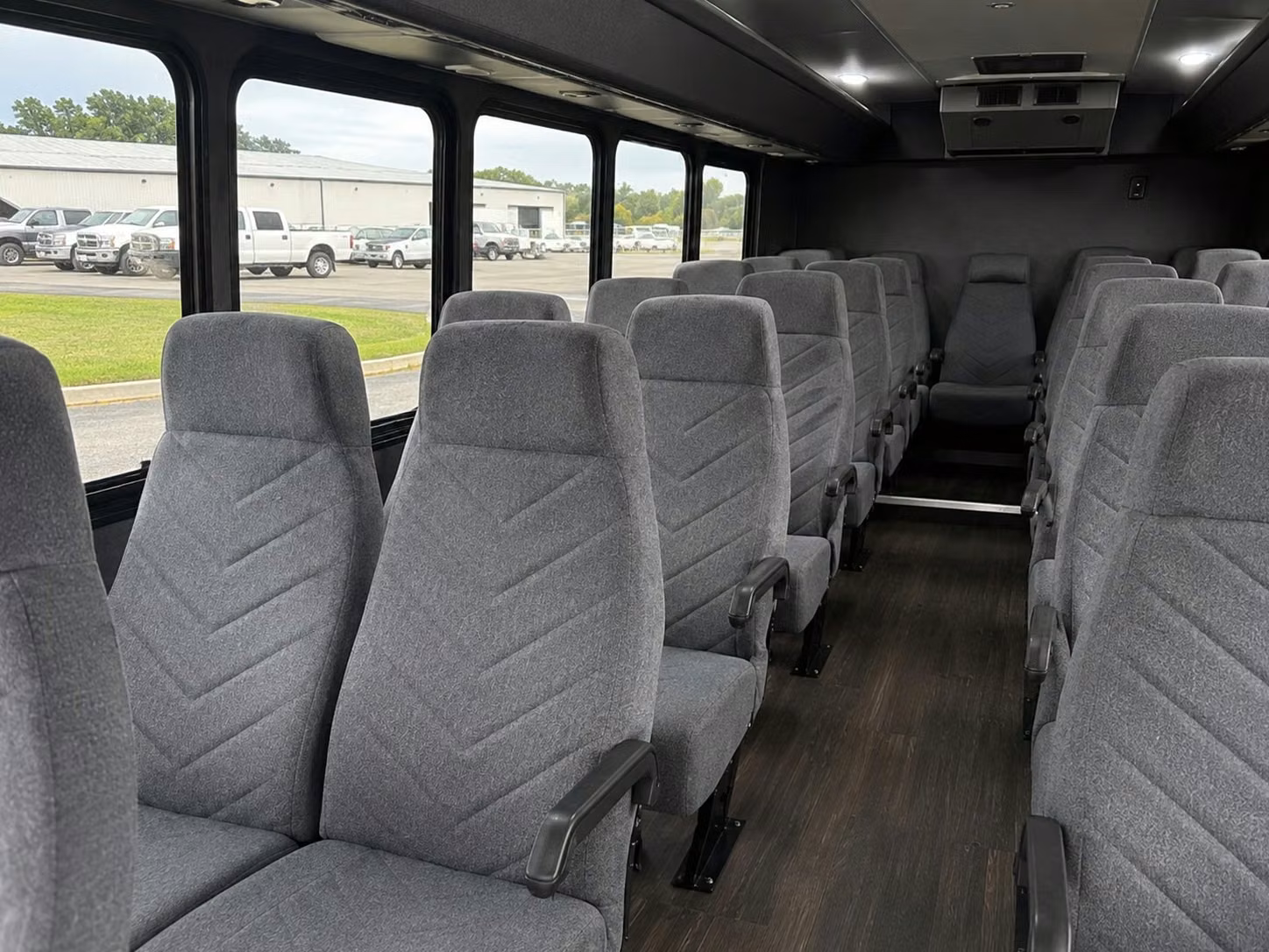 20 passenger minibus interior